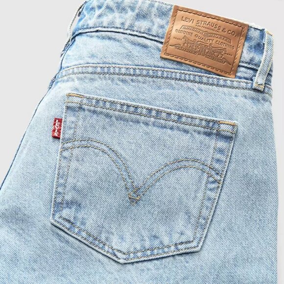 Levi's Low Loose Premium Jeans in Price is Right Light Wash Size 29x30 NWT - Picture 5 of 6